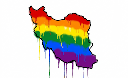 lgbt iran country shape